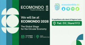 Ecosostenibile.eu a Ecomondo 2026 con la Regione Lazio